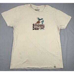 Smokey Bear Graphic T Shirt Landmark Project Mens L Nature Tee